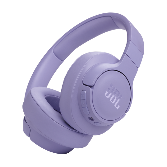 JBL Tune 770NC - Purple - Adaptive Noise Cancelling Wireless Over-Ear Headphones - Hero